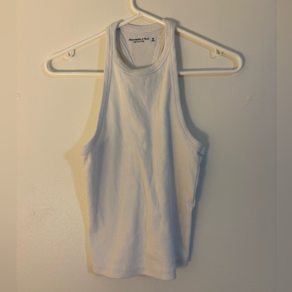 Abercrombie White Tank